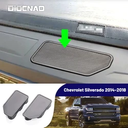 For Chevrolet Silverado 1500 2500 2500HD 3500 GMC Sierra 1500 2014-2018 Rear Hole Plugs Truck Bed Rail Stake Pocket Cover Cap