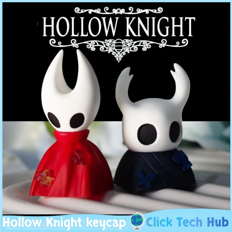 

Hollow Knight Keycap Game Peripheral Wasp Female Character Theme Translucent Mechanical Keyboard Keycap Customized Esc Gift
