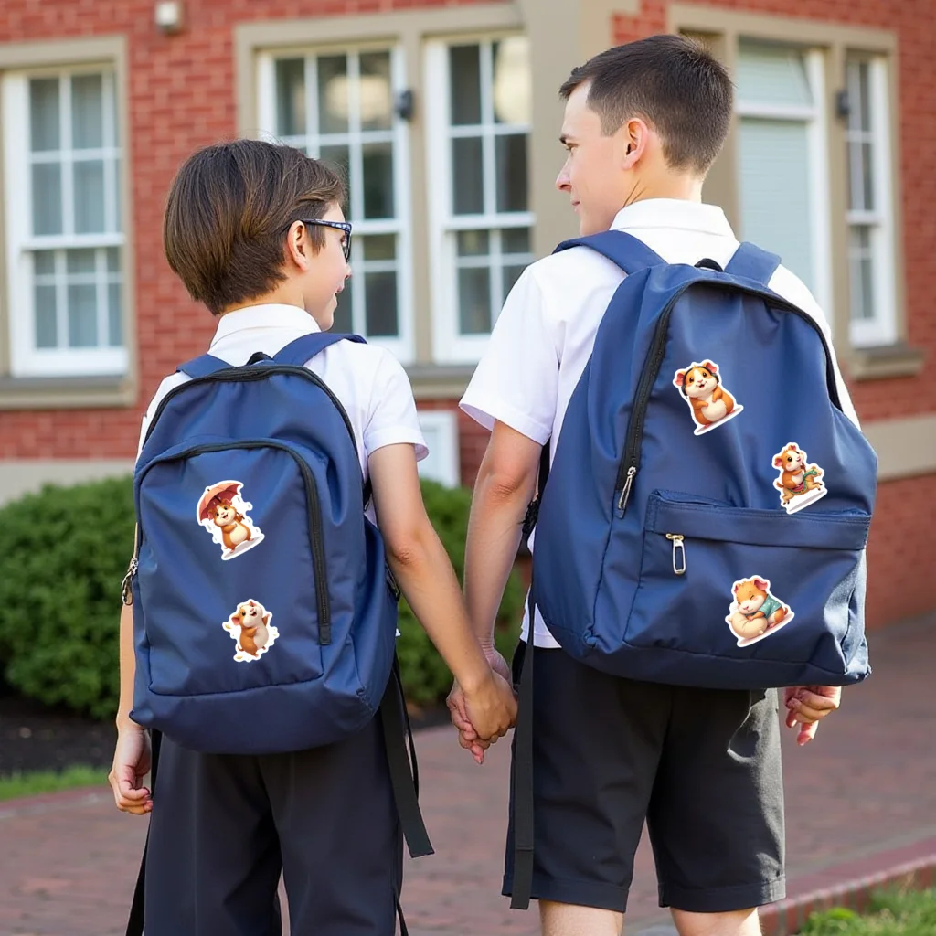 50pcs   Animal Sticker   Diary   Water Bottle Sticker   Cute   for DIY   Gift Kids