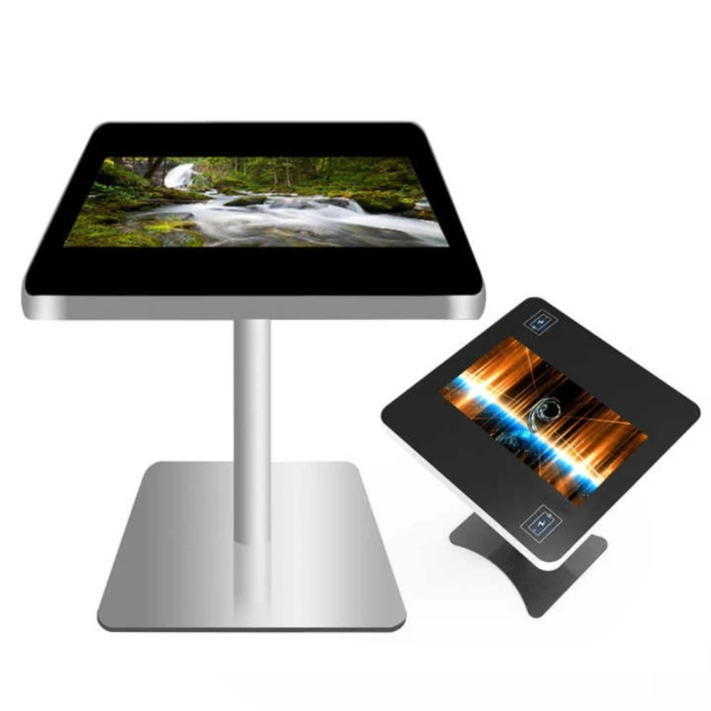 Commercial sensitive touch, anti-glare, durable touchscreen table
