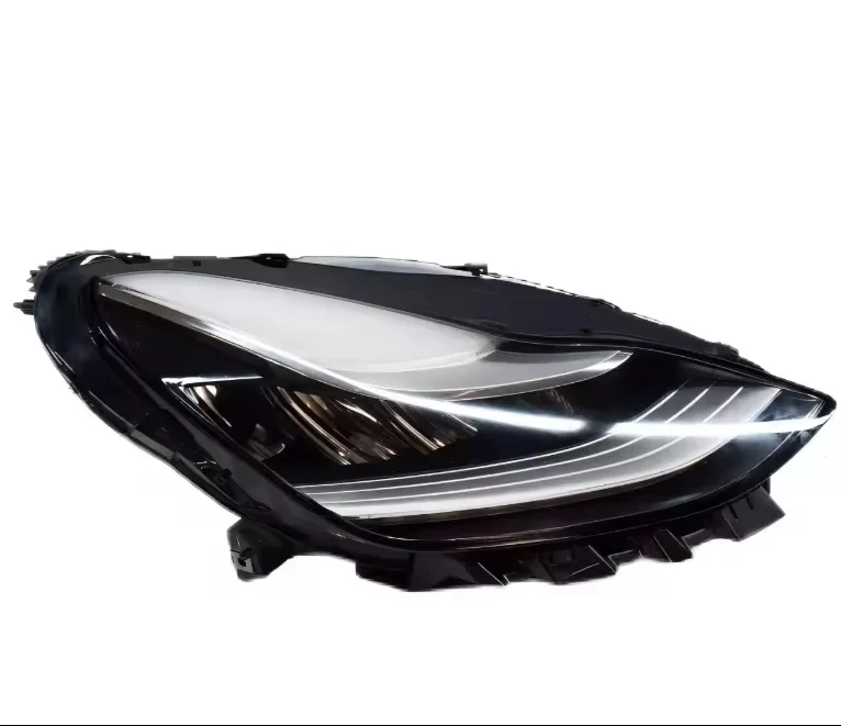 

STLFWholesale US Version Car LED Headlight for 2023 Model 3 Teslas High Low Beam Feature Water Proof 1760889-00-E 1760888-00-E