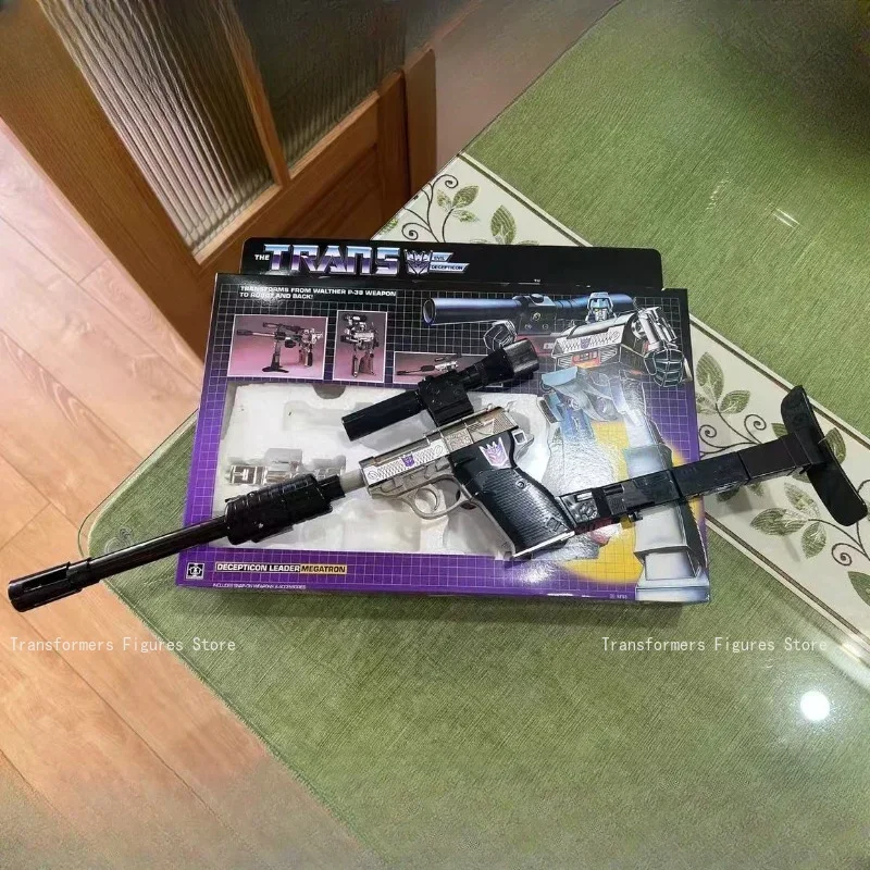 

G1 Series Ko Megatron Transformer Robot Action Figure - Movable Model Doll for Anime Cartoon Fans Original Brand New Toy