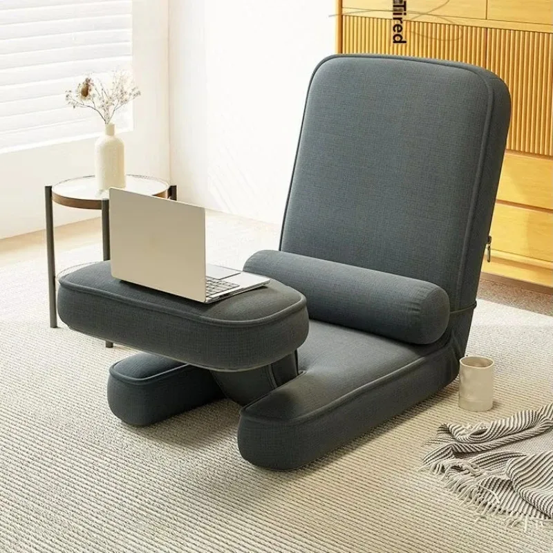 

Ergonomic leisure sofa for home, balcony, study, tatami bed, lazy sofa, dual-use backrest, convertible sofa