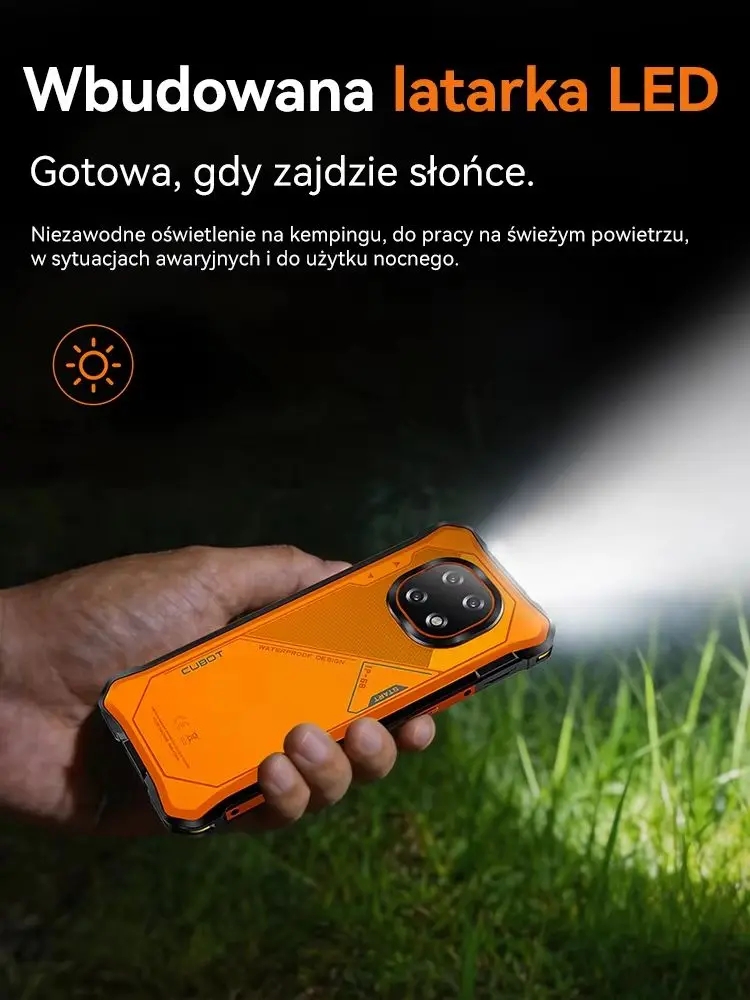 [Versand aus Polen] Cubot KingKong ES 5 Robustes Smartphone Android 16 Bis zu 12GB RAM (6+6GB) 128GB ROM / 24GB RAM (12+12GB) 256GB ROM 6,88-Zoll 120Hz Bildschirm 7000mAh Akku NFC  IP69K 64MP+16MP
