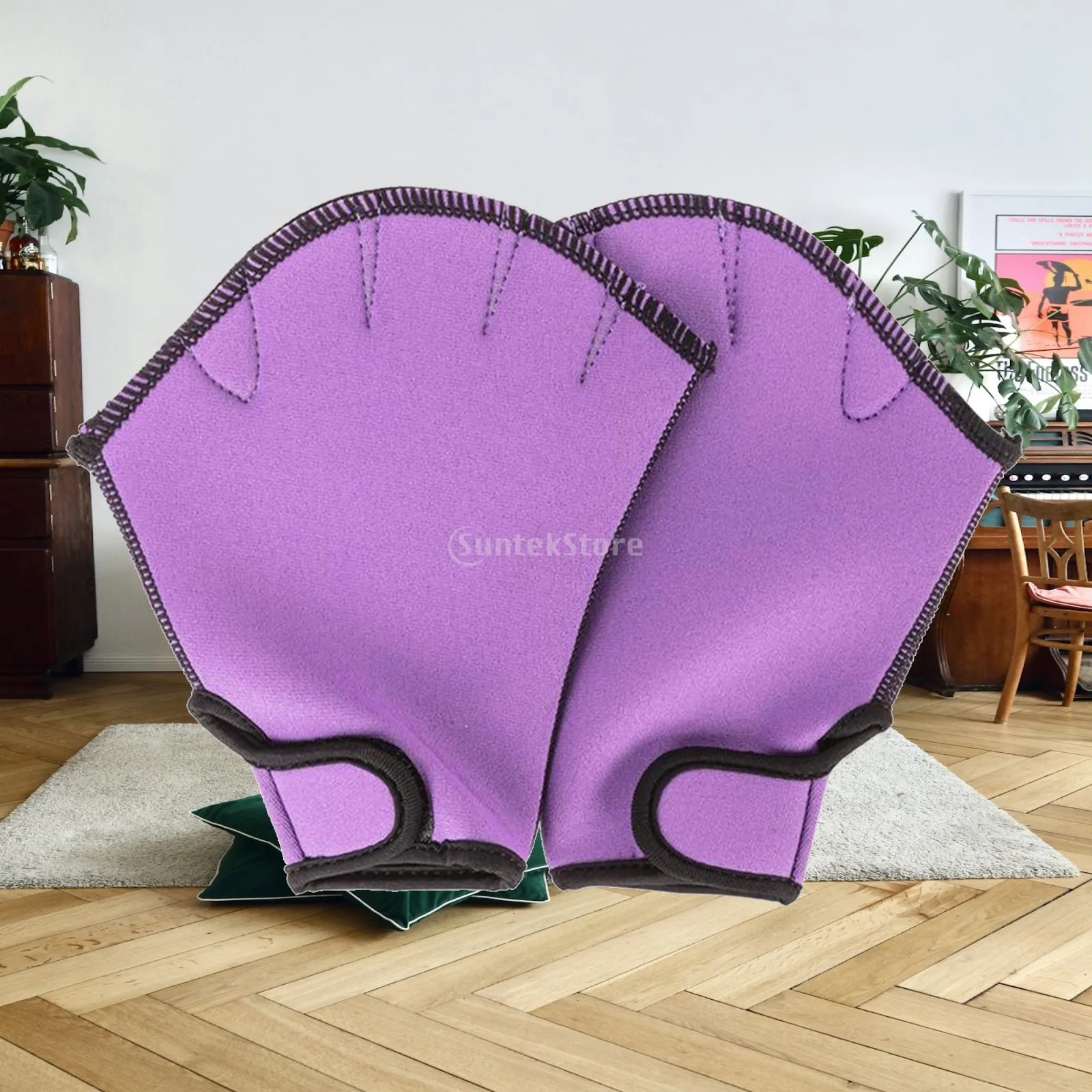 Aquatic Sports For Kids - Водные перчатки для плавания с ластовицами,