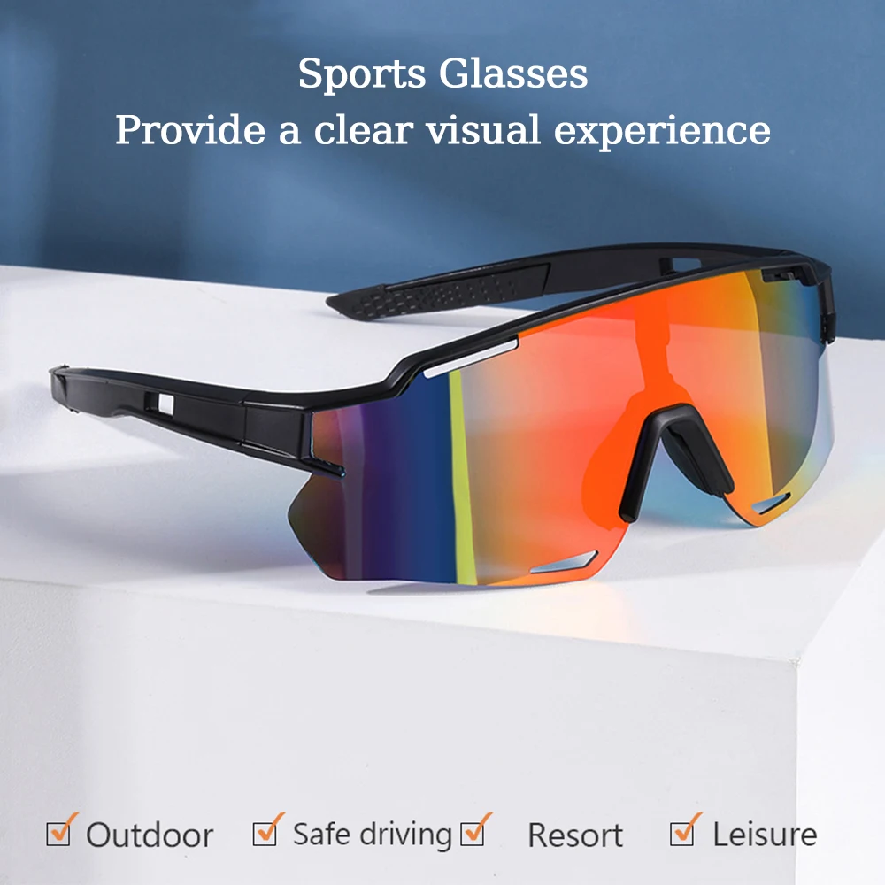 

Outdoor MTB Driving Glasses Cycling Sunglasses UV400 Women Sports Running Eyewear Men Road Bicycle Glasses Bike Goggles