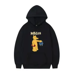 Rapper Mf Doom Mad Villian Print Hoodie Funny Cartoon Rap Quasimoto Print Hooded Sweatshirt Men Women Hip Hop Oversized Hoodies