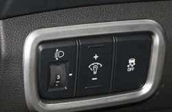 For Hyundai Creta ix25 Car Gear Shift panel frame Cover Trim Interior fog lamp switch ABS plastics electroplating