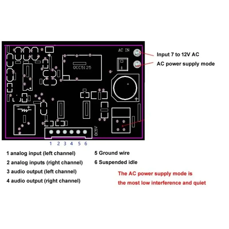 Bluetooth 5,1 QCC5125 ES9023 модуль декодирования аналоговый вход жесткий декодирование двойной без потерь аналогичный LDAC, прочная тонкая работа