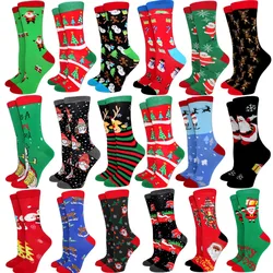 New Arrival Winter Women socks Cotton Long Christmas Socks Casual Men's Socks Santa Claus Christmas Gift Creative Socks 37-45