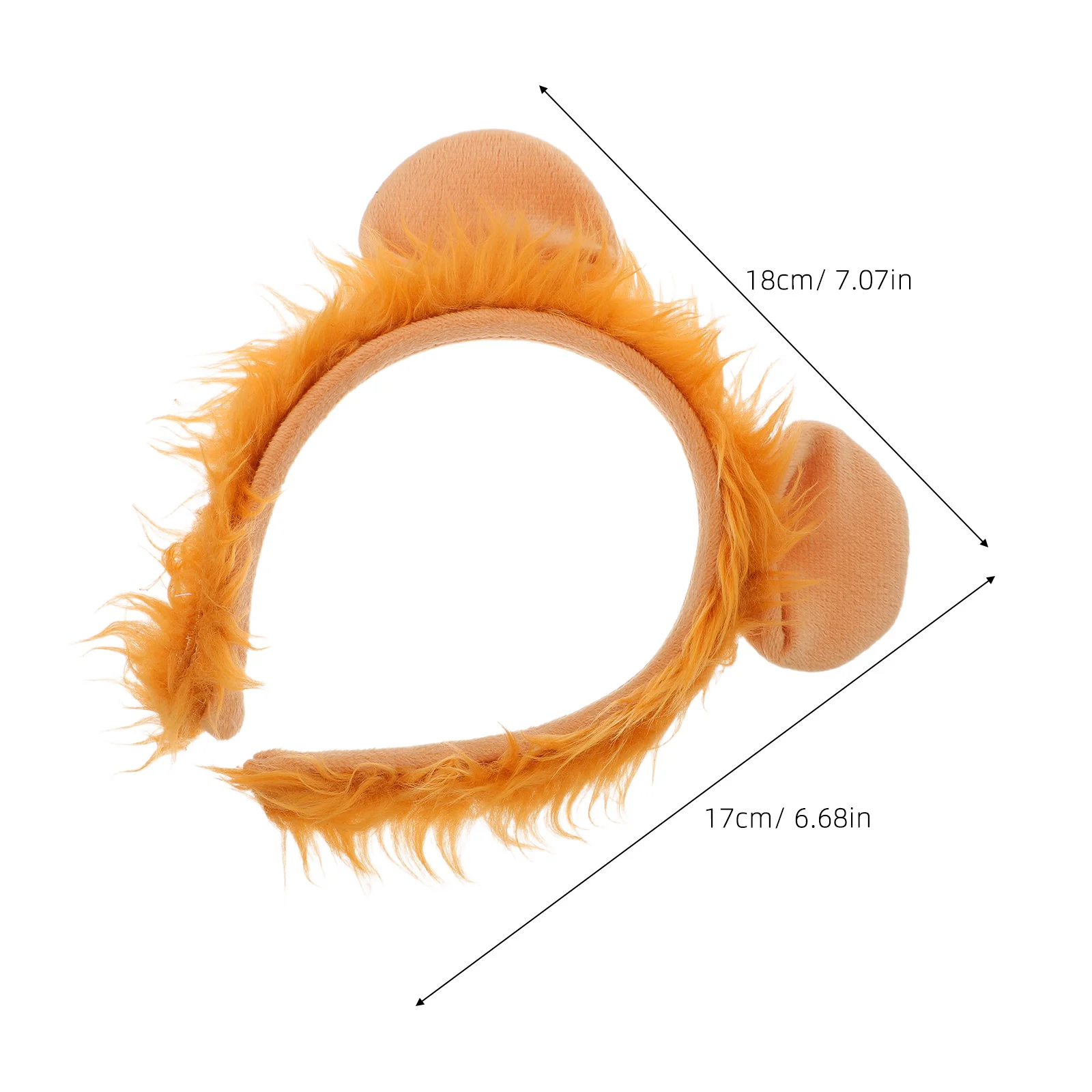 Headband Ear Kids Accessories Lion Headband Exquisite Animal Costume Party Decors Supply Carnival Lion Tail Party Supplies