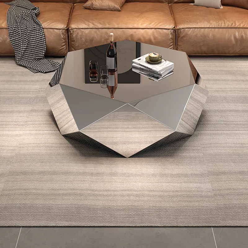 

Aesthetic Unique Coffee Table Modern Luxury Living Room Nordic Designer Side Table Simple Minimalist Meubles Home Furniture