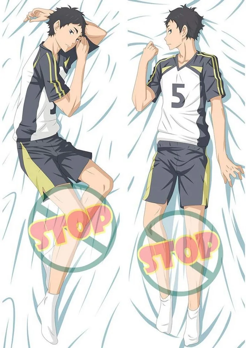 

Haikyuu Anime Dakimakura Hugging Body Cool Pillow Case Custom Double Side Print PillowCase