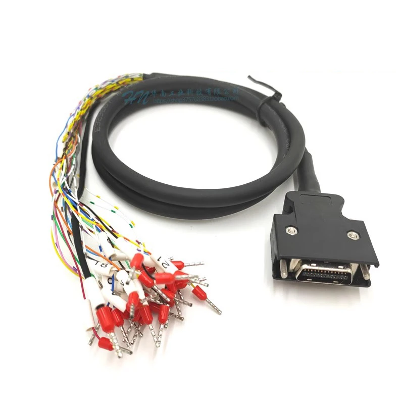 X1 Interface 26PIN IO Control Signal Cable Adapted To CN1 Feedback Cord For Panasonic DV0P0800  Yaskawa PLC servo driver