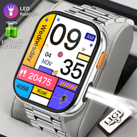 LIGE 1000mAh Large Battery Outdoor Smart Watch 2.04\