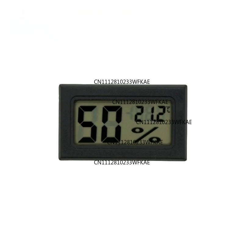 Mini Convenient Digital LCD Thermometer Sensor Hygrometer, Refrigerator Fish Tank Monitoring Monitor