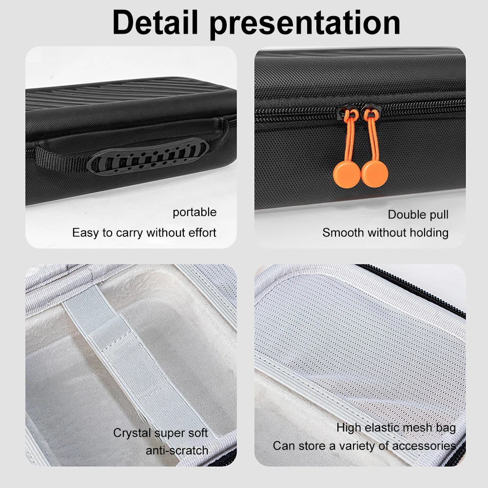 Estuche rígido para Mac Mini M4, organizador de Estuche de transporte de viaje, bolsa de almacenamiento a prueba de golpes, organizador de teclado antiarañazos para Mac Mini M4