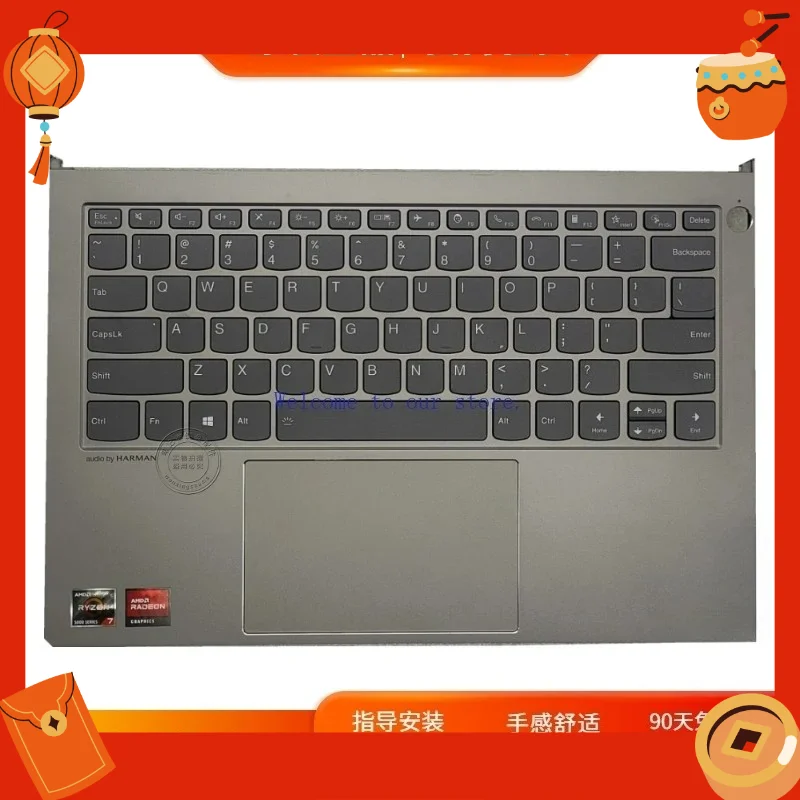 Keyboard Palmrest Assembly For Lenovo ThinkBook 14p Gen 2 ACH 2021 Laptop（Store ID 0001）