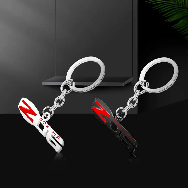 Car Styling 3D Metal Z06 505 Hp Emblem Keychain Key Chain Rings Accessories For Corvette C4 C5 C6 C7 C8 Sonic Cruze Silverado