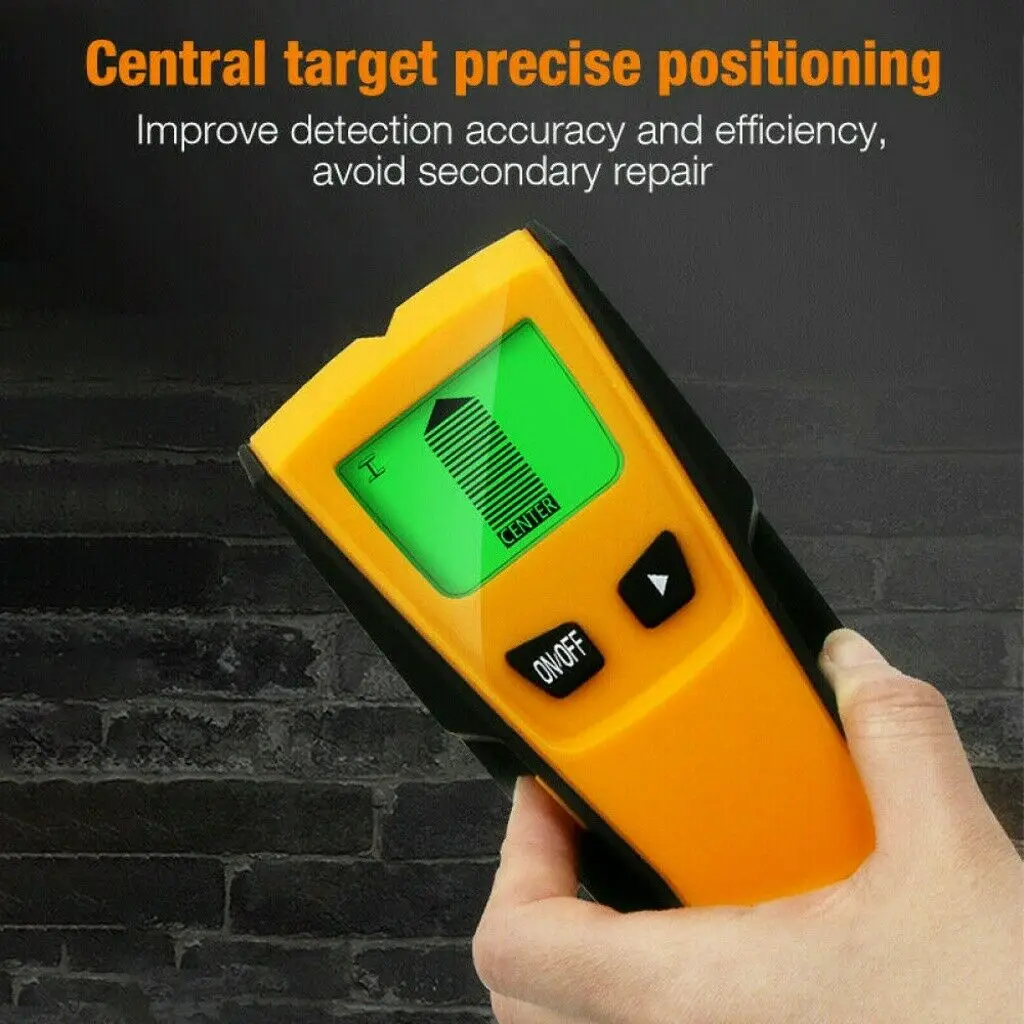 

Handheld Sensor Electric Metal Compact Wood Stem Voltage Wall Searcher for Home Improvement Projects