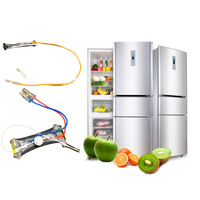 Orange Total Length 43cm 3 Lines -7 Defrost Thermostat Cooling System Accurate Temperature Regulation Bimetallic Construction