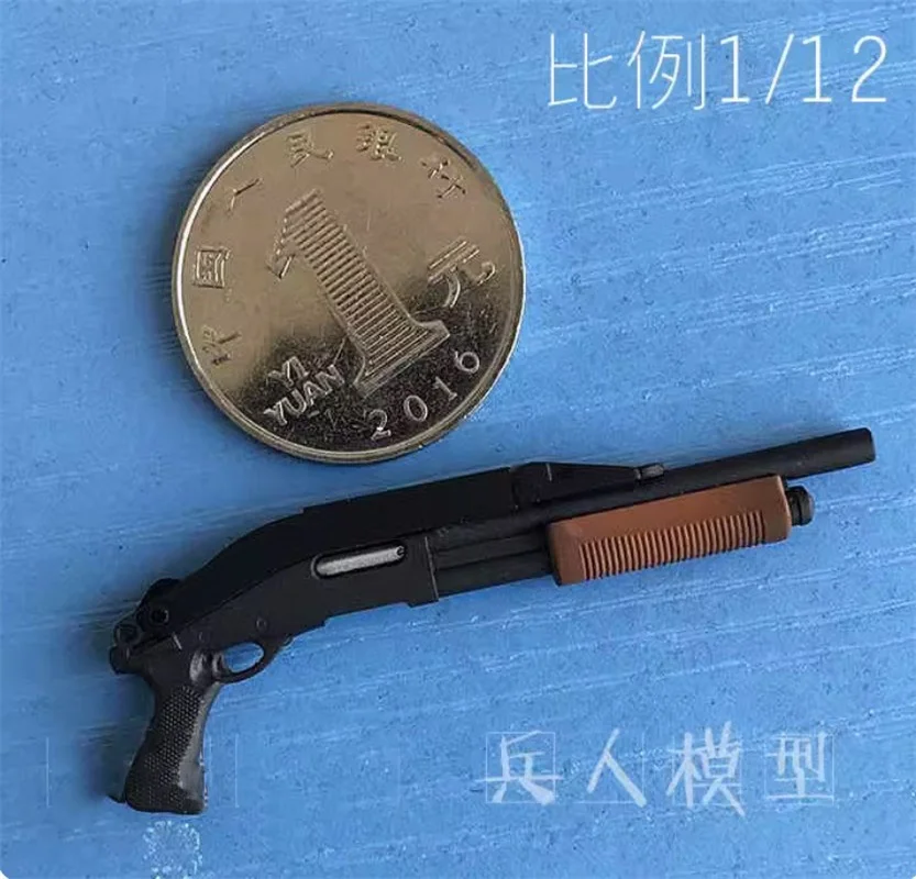 

1/12 Soldier Accessories Shotgun Plastics Weapon Toys Unable To Launch High Quality Model For 6'' Action Figure In Stock