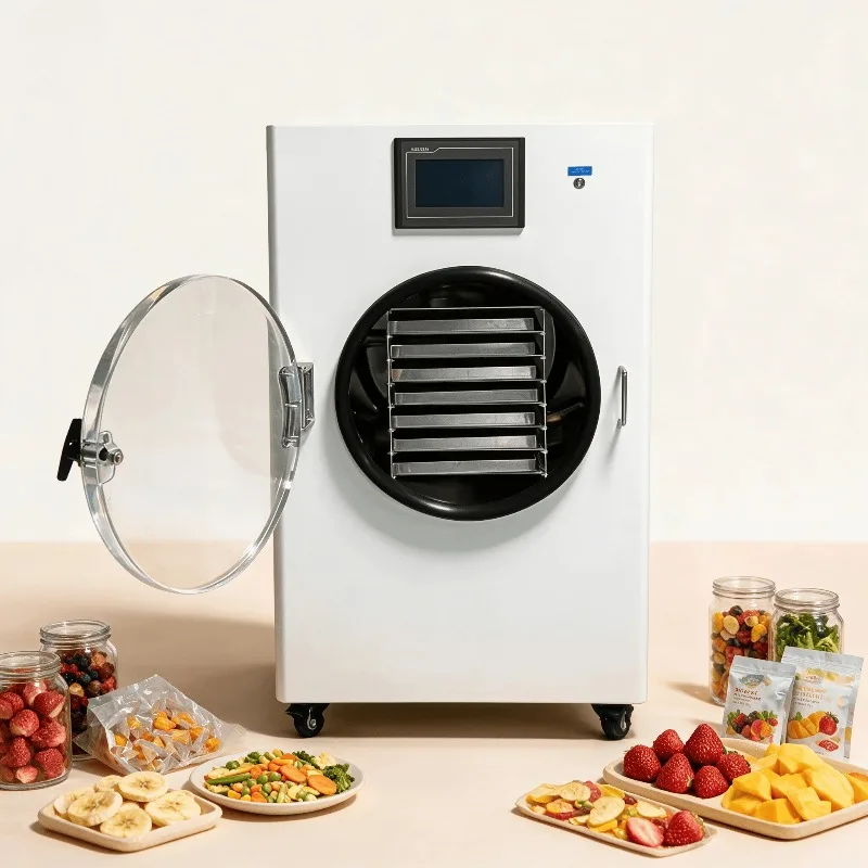 *for 0.6㎡ Stainless Steel Small Vacuum Freeze Dryer Machine Freezing Drying Machine for Candy Fruit Coffee Flower