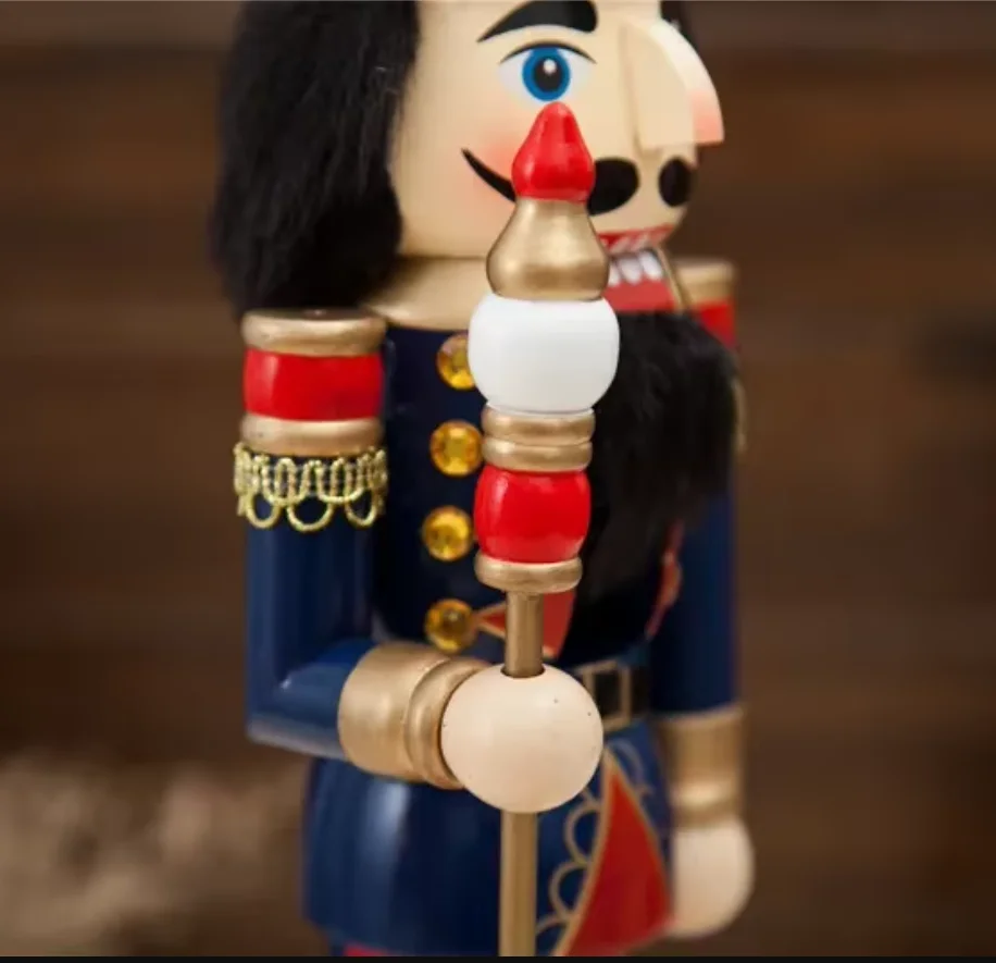 جديد الملك المنقولة دمية الدمى 38 سنتيمتر كلاسيكي كسارة البندق دمية الجنود عيد الميلاد لعبة هدية عالية الجودة Ht106