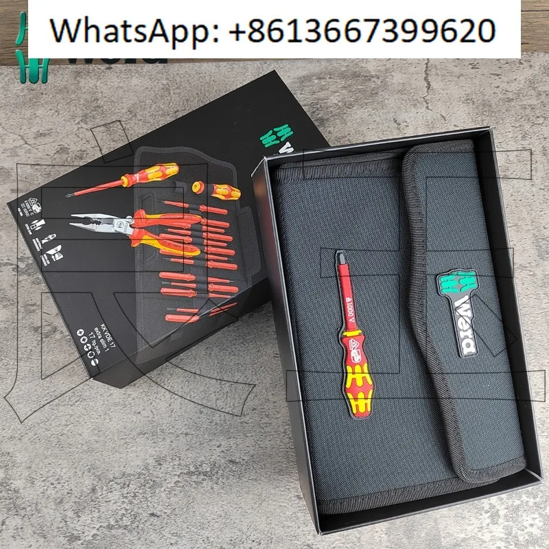 Wera KK VDE 17 EXTR-A Insulated Screwdriver Multi-Pliers Set 05136027001