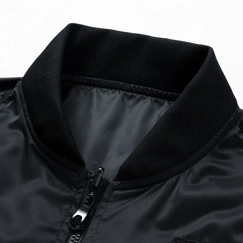 Primavera e autunno nuova tendenza della moda ricamato bomber giacca da uomo casual allentato sportivo antivento cappotto da baseball di grandi dimensioni M-7XL