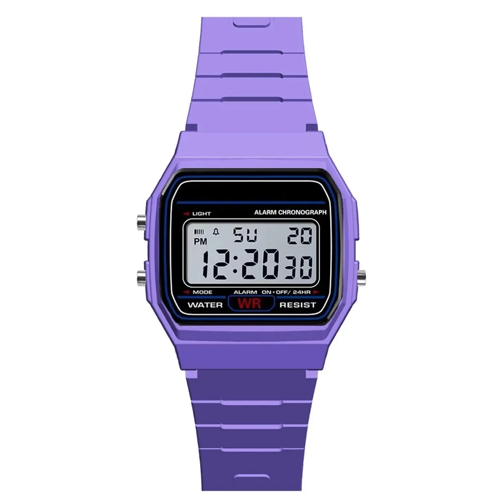 Luxe heren analoog digitaal militair sporthorloge LED waterdicht polshorloge voor kinderen en vrouwen met armbandalarm