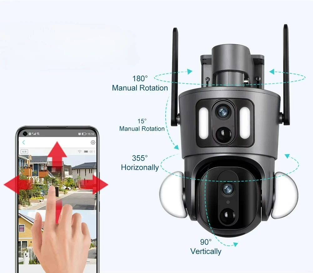 

New Stock Arrival SD3210 Solar Network Camera Outdoor Camera Pir Camera with High Quality