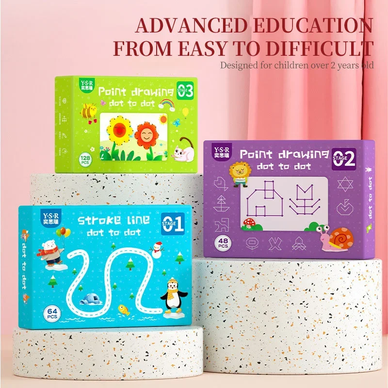 Zestaw tabletów graficznych dla dzieci Montessori, zabawki edukacyjne do nauki matematyki, tablica do malowania wodą, gry planszowe, książka z obrazkami do malowania kolorami i kształtami.