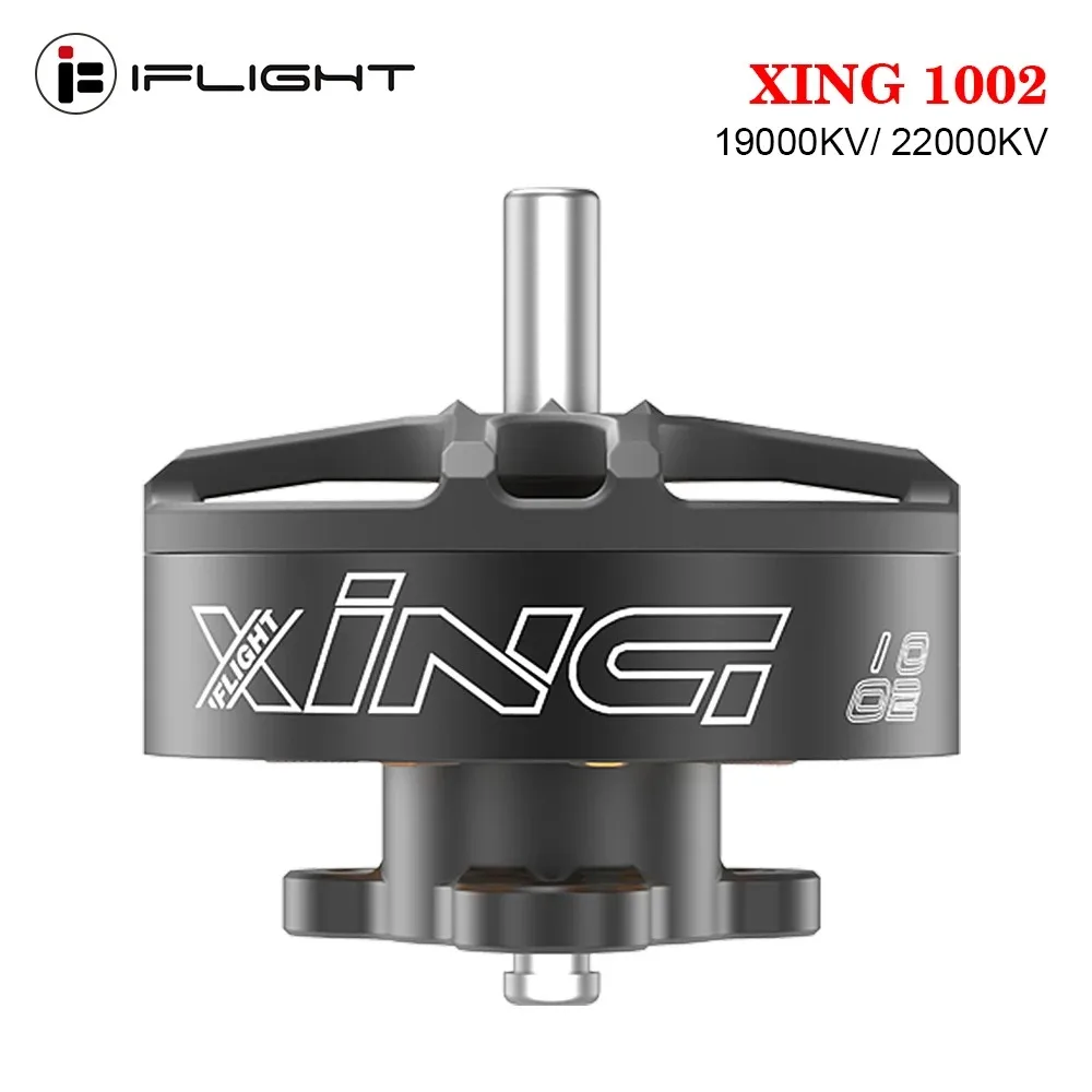 Iflight Xing 1002 FPV Motor 19000KV/22000KV Durable Spare Part with 1.5mm Shaft for FPV Drone Racing