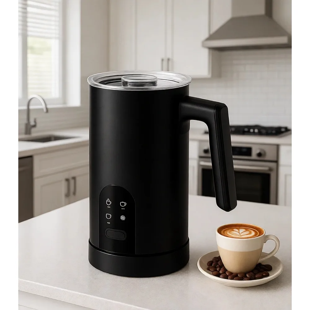 

Автоматический вспениватель молока 4-в-1, 350 мл, для горячей и холодной пены, подогреватель для кофе и латте