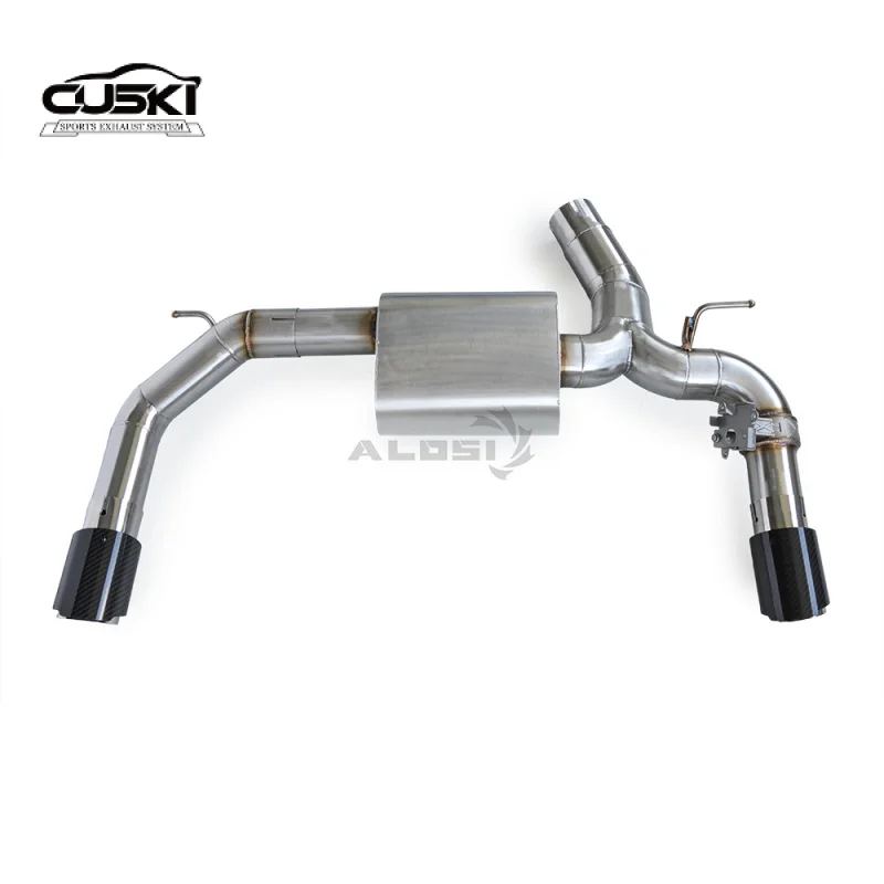 العادم مع صمام لسيارات BMW 420i 428i N20 2.0t 2014-2016 ماسورة العادم مع ملحقات عادم السيارة الخلفي للقطط #5