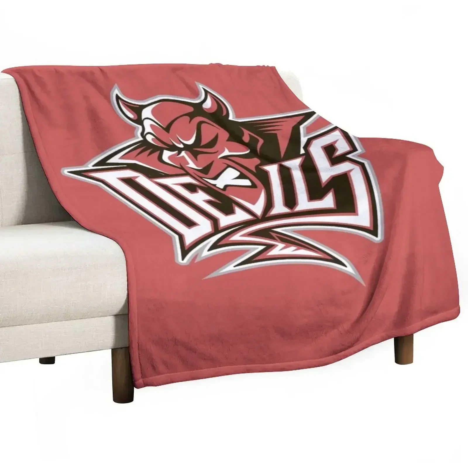 Cardiff Devils Throw Blanket Polar sofa bed Blankets