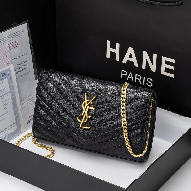 

Новая модная сумка-кроссбоди 2026 года «Икра» с цепочкой, женская сумка-конверт