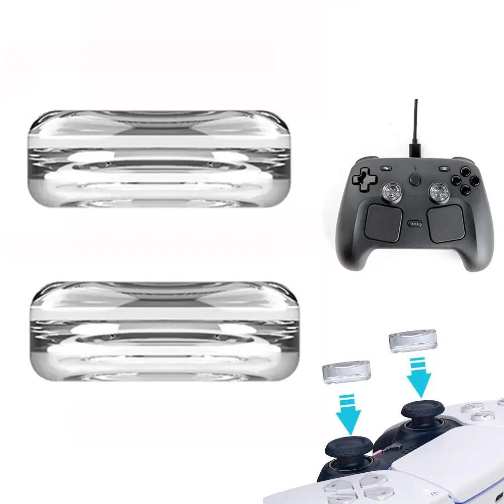 For Steam Controller 2 Liquid Silicone Joystick Caps Height Increasing Button Cap Silicone Material Joystick Cap