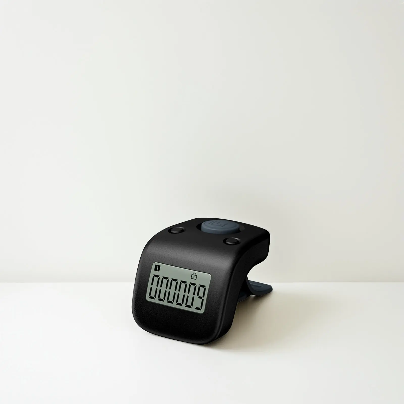 Electronic Finger Tally Counter Rechargeable Portable Lightweight Silent Operation Luminous Screen for Vehicle Entry Exit People
