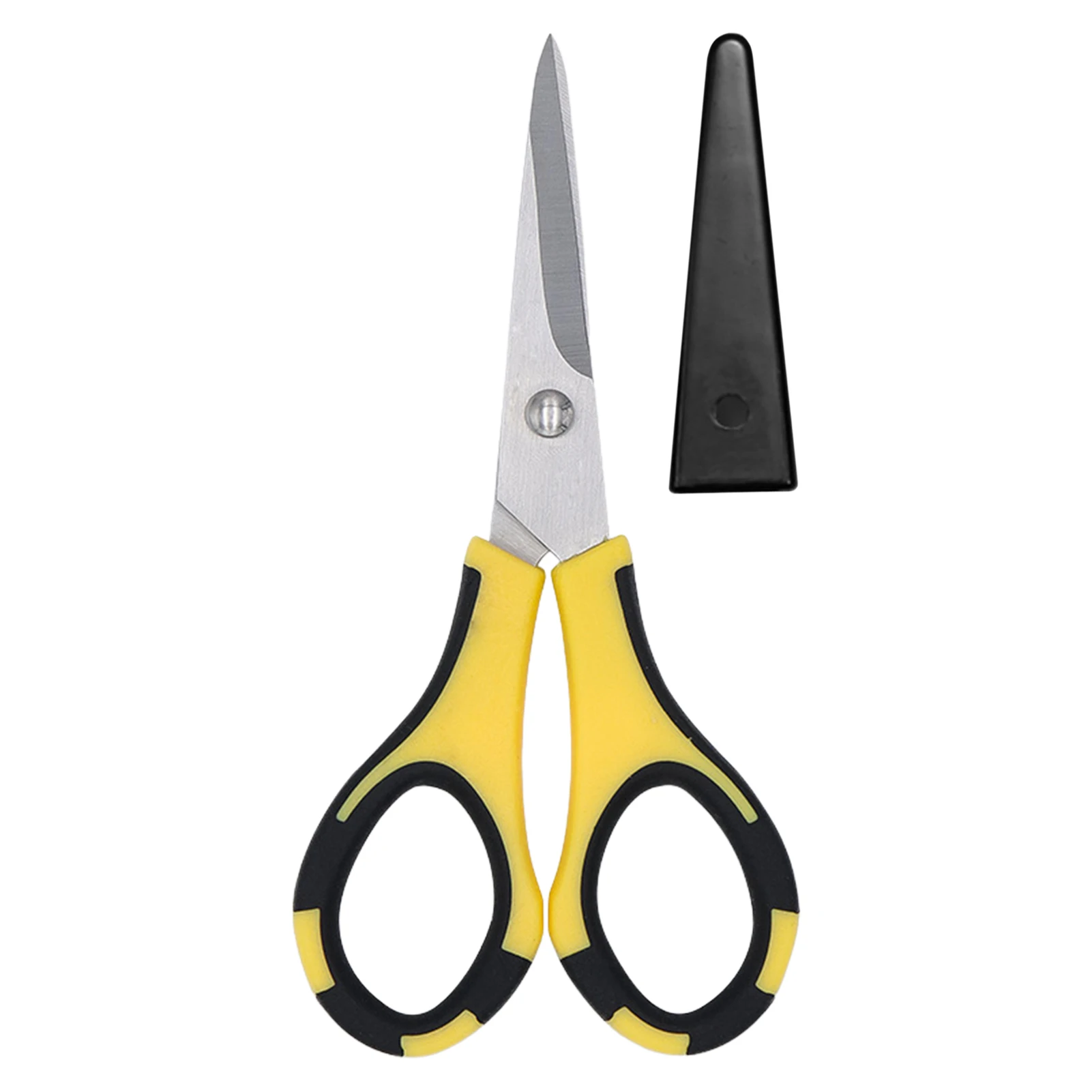 

Small Kids Adults Craft Scissors Ergonomic Scrapbooking For Card Making Portable Office Precision Labor Saving With Safety Cover