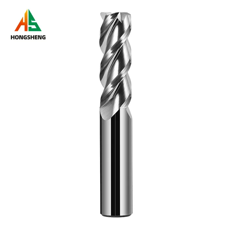 Corner Radius End Mill R Bullnose CNC Tungsten Steel Machining Metal Router Tool 3 Flutes R0.5 R1 R2 R3 Carbide Aluminum Cutter