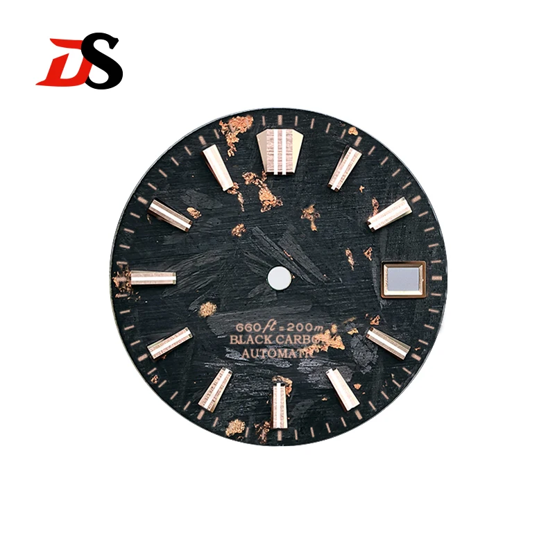 

Fibra de carbono modificado GS lote flor prego dial azul luminoso SKX007NH35/36,4 R, 6R/7 s única data