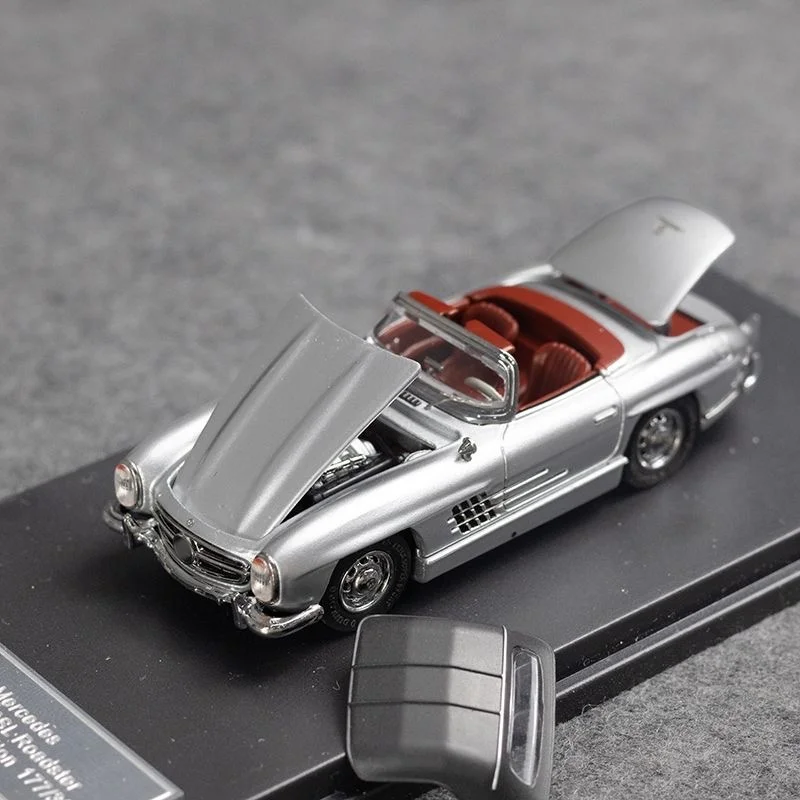 YS 1:64 Mini GT Bens 300SL Vintage Oldtimer Galvaniklegierung Automodell limitiertes Sammlungsset