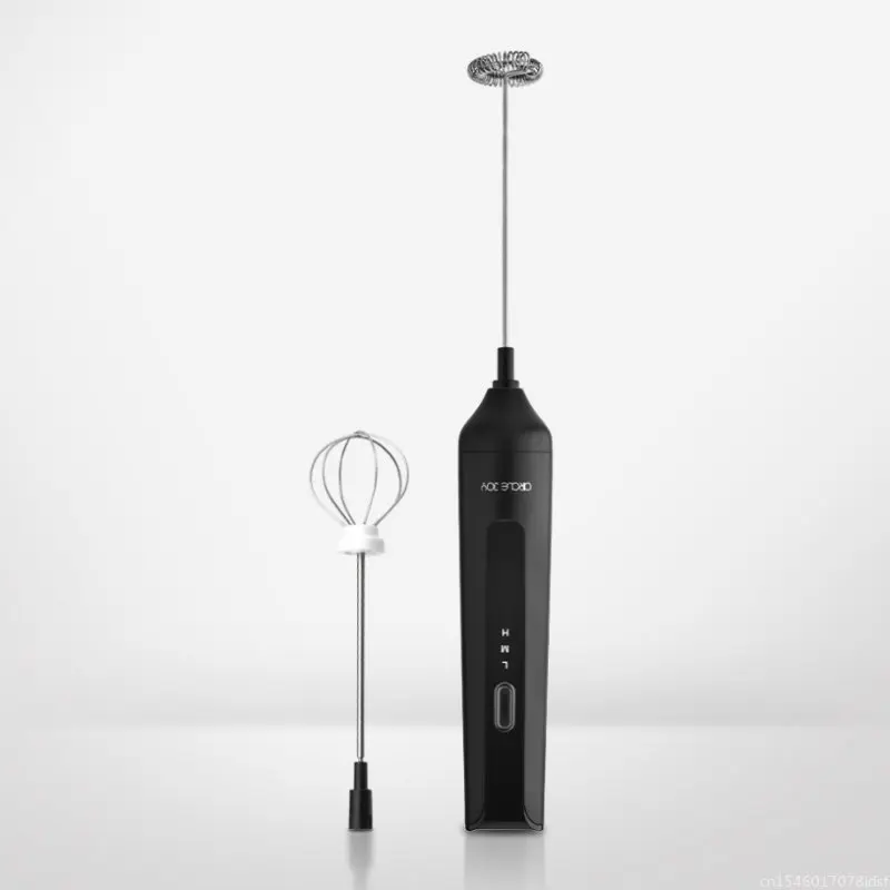 Circle Joy-Espumador de leche eléctrico, batidor de huevos con 3 engranajes de Control, Mini licuadora portátil, electrodomésticos de cocina