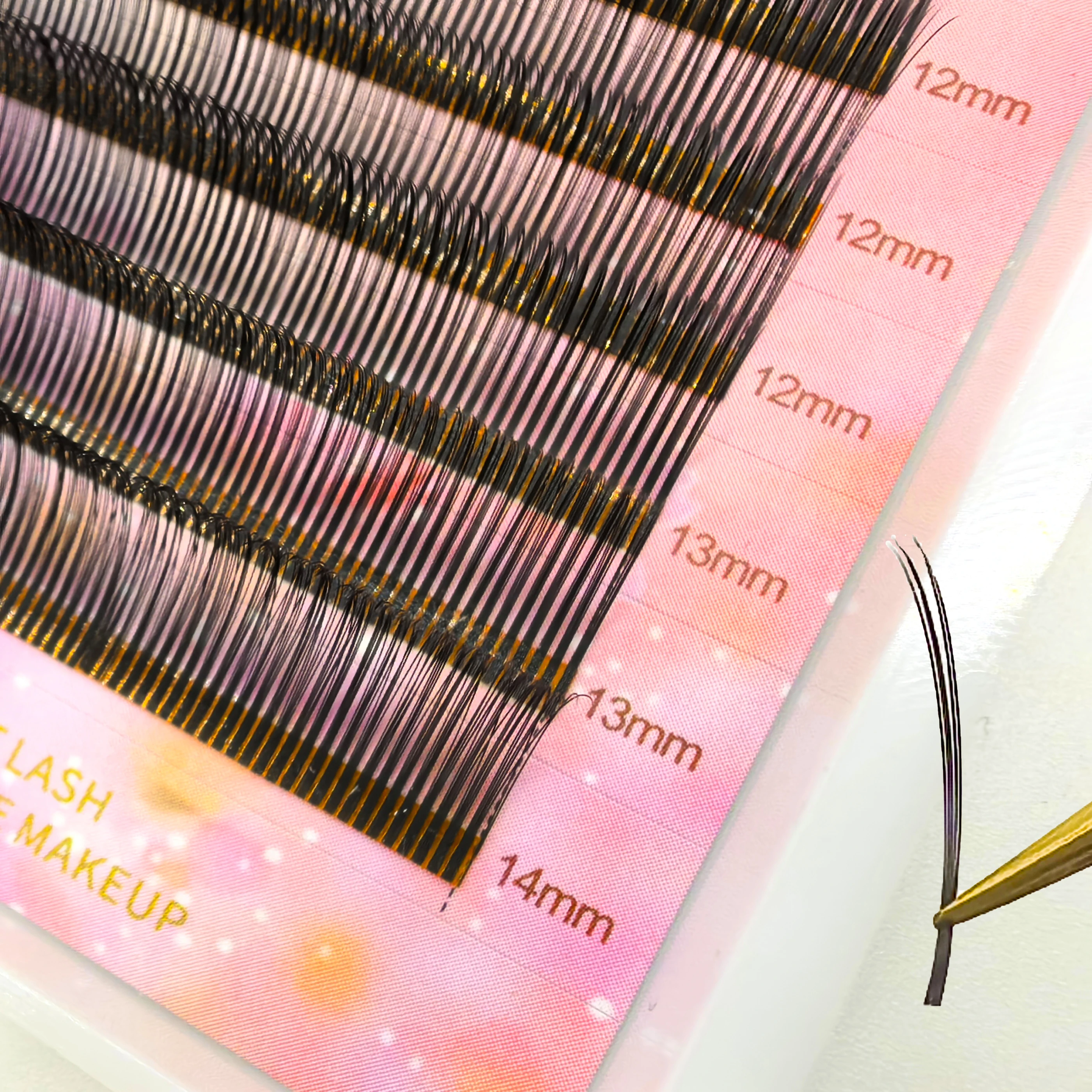 

Tbestt 5D Flower Fairy Lashes Flora Lash Premade Volume Fans Soft Flora Lashes Extensions Natural Eyelashes