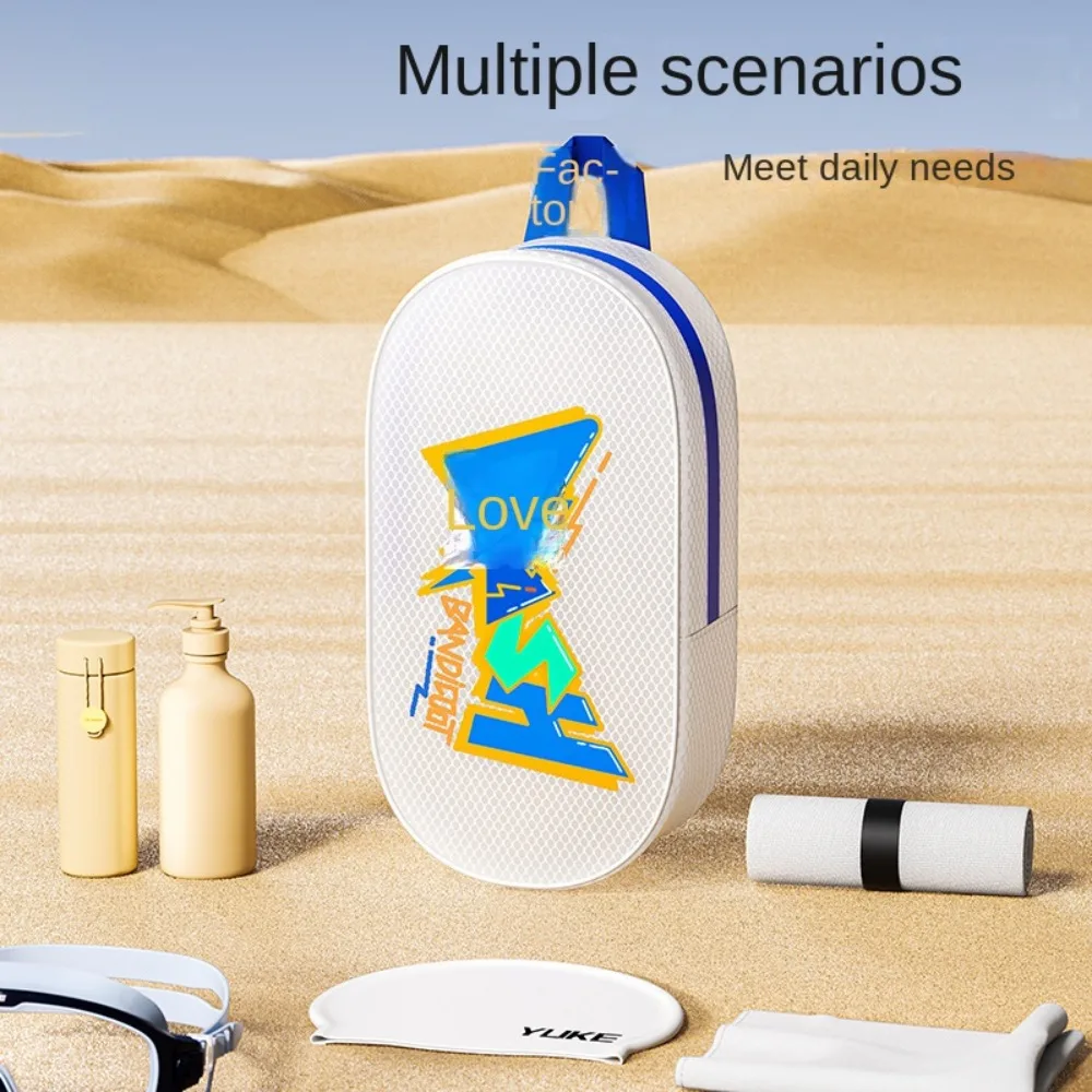 Dry Sacks Waterproof Storage Bag High Capacity Transparent Swimming Waterproof Dry Bag Mesh Zipper