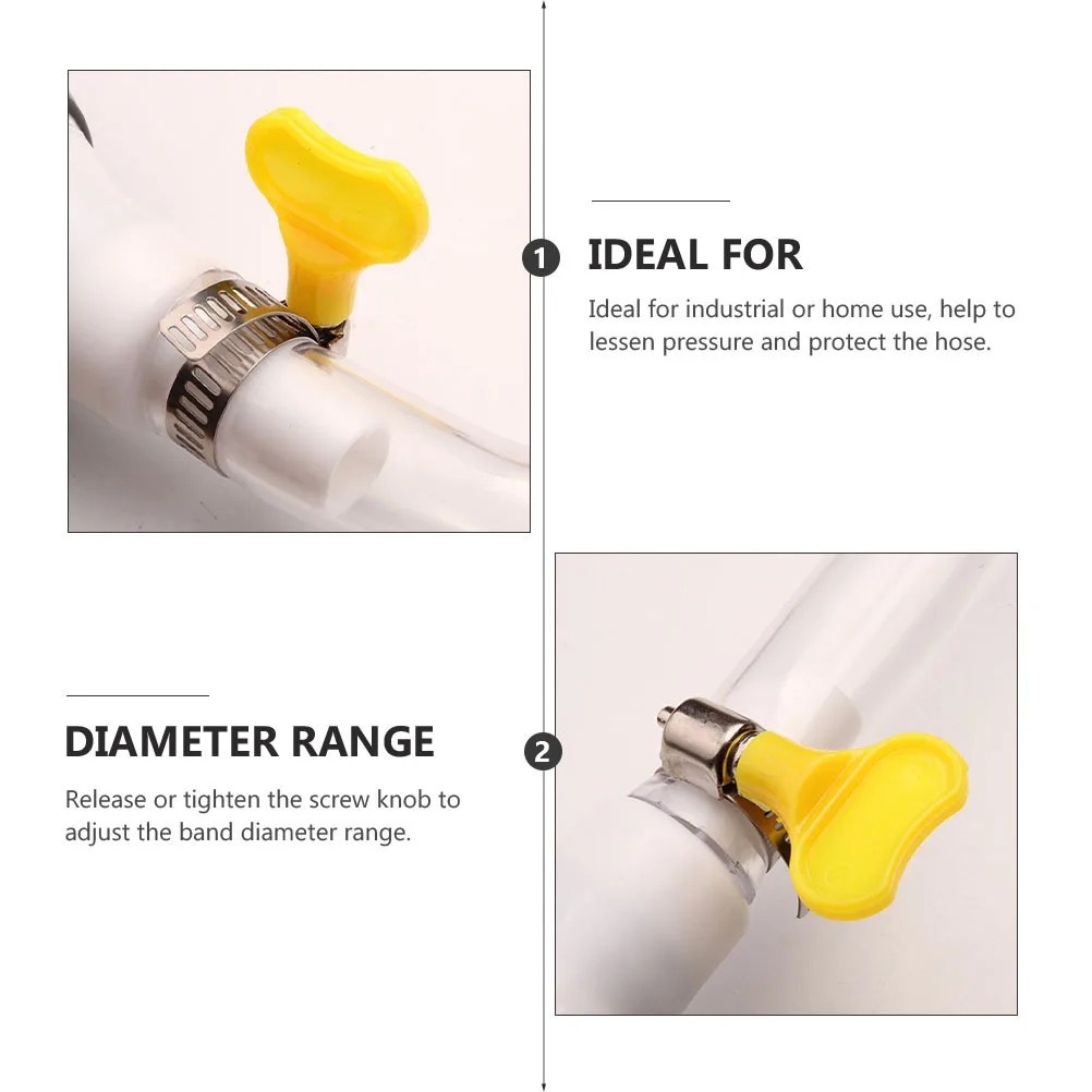 

12Pcs High Quality Plastic Tube Fixing Clips for Industrial Vacuum Cleaners Pool Pump Hoses Hose Fixing Clamps