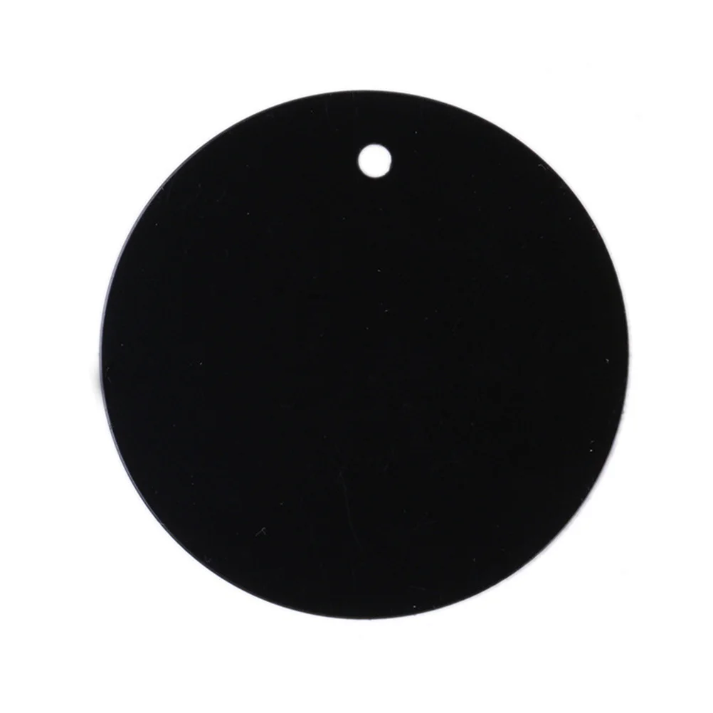 

4Pcs Magnetic Metal Plate Thin Adhesive Mounts Rectangular Round for Car Phone Holder GPS Device Metal Mounting Plate