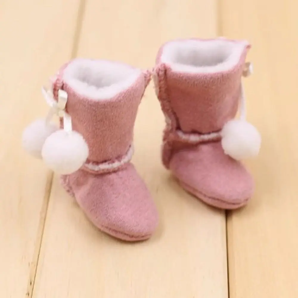 أحذية دمية عادية موضة أحذية الثلوج البلاستيكية لتقوم بها بنفسك دمى هدايا الملابس والاكسسوارات الترفيه فراء الأحذية لدمى ob24 لدمى أزون